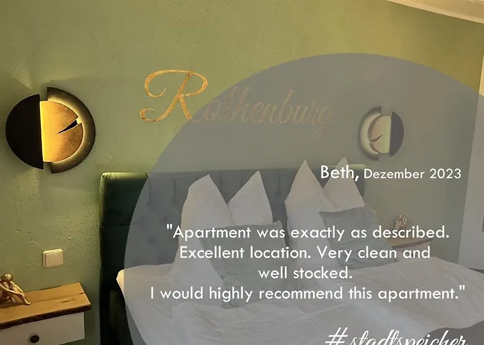 #stadtspeicher - Gruener Stern Mitten In Der Altstadt * ローテンブルク・オプ・デア・タウバー