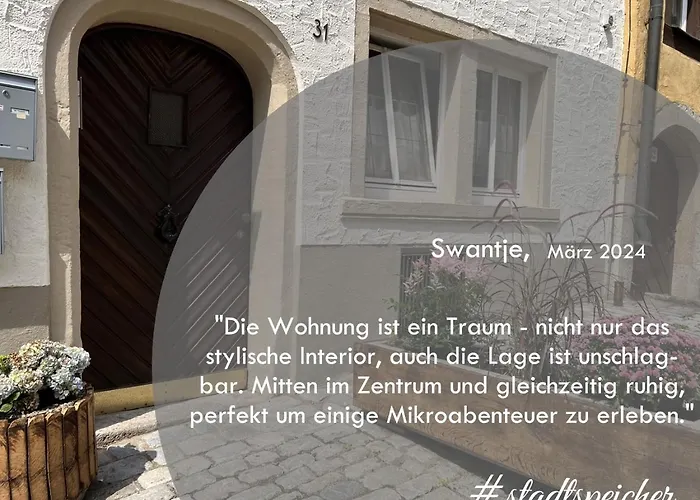 #stadtspeicher - Gruener Stern Mitten In Der Altstadt アパート ローテンブルク・オプ・デア・タウバー